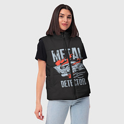 Женский жилет Metal Detector, цвет: 3D-светло-серый — фото 2