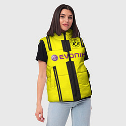 Женский жилет BVB FC: Evonik, цвет: 3D-красный — фото 2