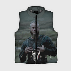 Женский жилет Vikings: Ragnarr Lodbrok, цвет: 3D-светло-серый
