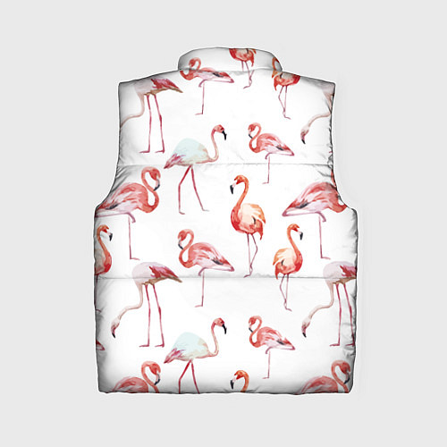 Женский жилет Действия фламинго / 3D-Красный – фото 2