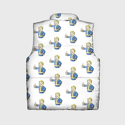 Женский жилет Fallout Pattern / 3D-Светло-серый – фото 2