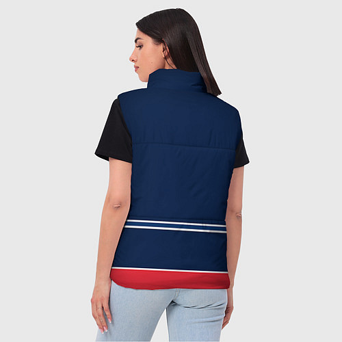 Женский жилет Montreal Canadiens / 3D-Красный – фото 4