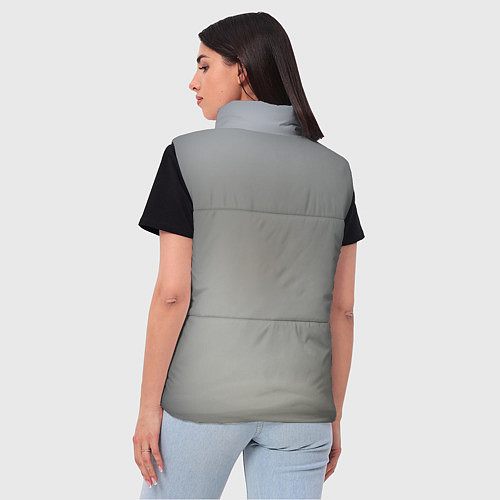 Женский жилет Милый волк / 3D-Красный – фото 4