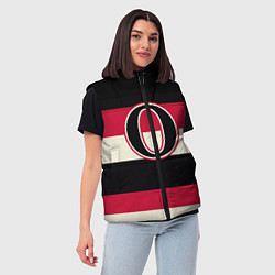 Женский жилет Ottawa Senators O, цвет: 3D-красный — фото 2