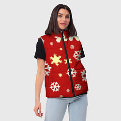 Женский жилет Snow, цвет: 3D-черный — фото 2