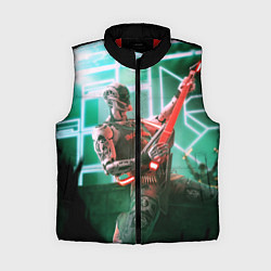 Женский жилет Iron Maiden: Rocker Robot, цвет: 3D-красный