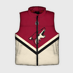 Женский жилет NHL: Arizona Coyotes, цвет: 3D-красный