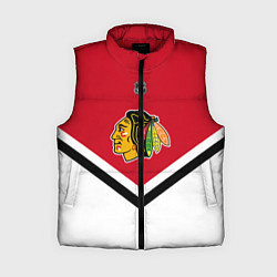 Женский жилет NHL: Chicago Blackhawks, цвет: 3D-красный
