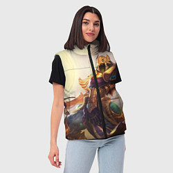 Женский жилет Sun, цвет: 3D-черный — фото 2