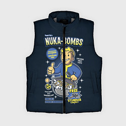 Женский жилет Nuka Bombs, цвет: 3D-светло-серый