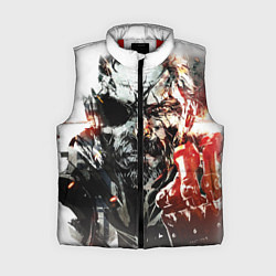 Женский жилет Metal gear solid 5, цвет: 3D-красный
