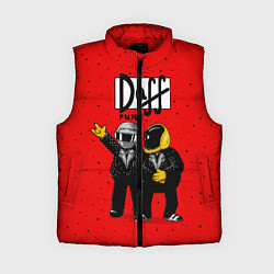 Женский жилет Daff Punk, цвет: 3D-красный