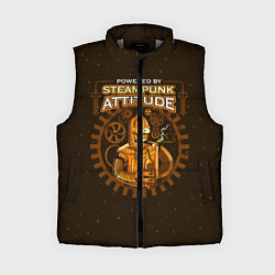 Женский жилет Steampunk Attitude, цвет: 3D-светло-серый
