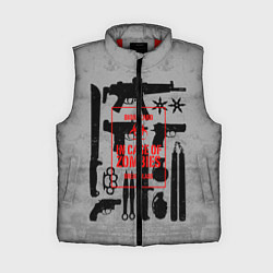 Женский жилет Арсенал против зомби, цвет: 3D-красный