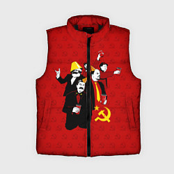 Женский жилет Communist Party, цвет: 3D-черный