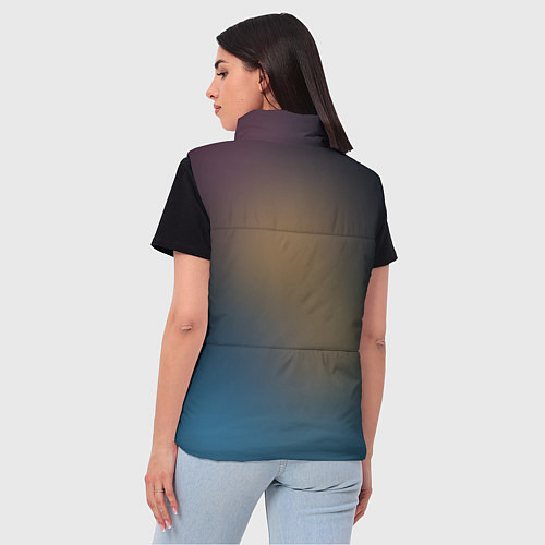 Женский жилет Лис / 3D-Красный – фото 4