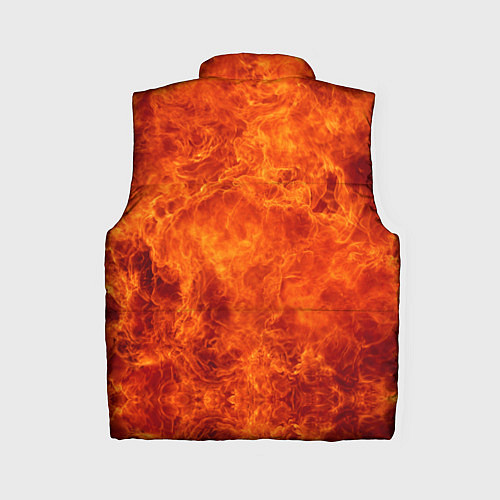 Женский жилет Disturbed: Monster Flame / 3D-Черный – фото 2