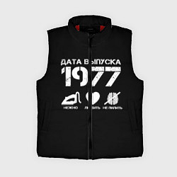 Женский жилет Дата выпуска 1977, цвет: 3D-красный