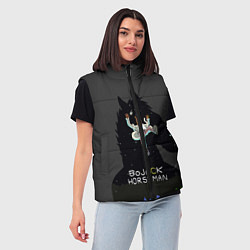 Женский жилет Bojack Horseman, цвет: 3D-красный — фото 2