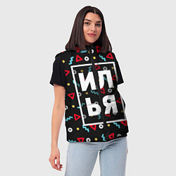 Женский жилет Илья, цвет: 3D-черный — фото 2