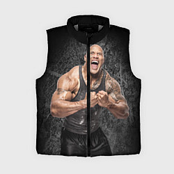 Женский жилет Dwayne Johnson, цвет: 3D-светло-серый