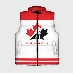 Женский жилет Canada Team, цвет: 3D-светло-серый