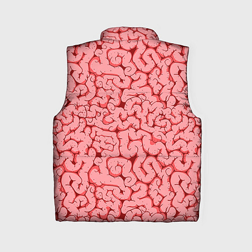 Женский жилет Мозг / 3D-Черный – фото 2