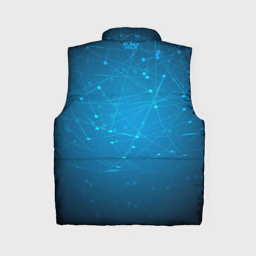 Женский жилет Bitcoin Blue / 3D-Черный – фото 2