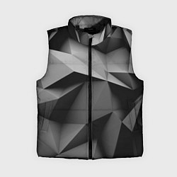 Женский жилет Gray abstraction