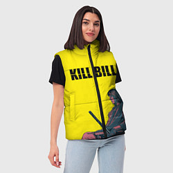 Женский жилет Kill Bill, цвет: 3D-черный — фото 2