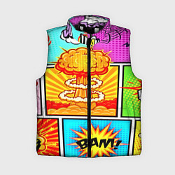 Женский жилет Pop Art, цвет: 3D-черный