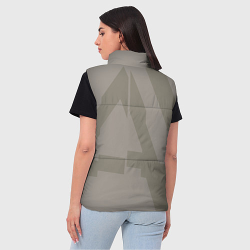 Женский жилет Linkin Park: Grey style / 3D-Красный – фото 4