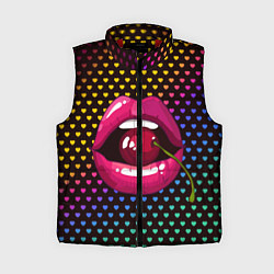 Женский жилет Pop art, цвет: 3D-красный