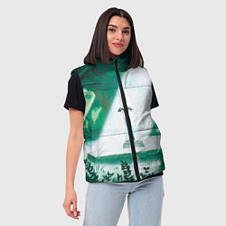 Женский жилет The Legend of Zelda, цвет: 3D-черный — фото 2