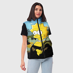 Женский жилет Mona Liza, цвет: 3D-красный — фото 2