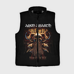 Женский жилет Amon Amarth: First kill, цвет: 3D-светло-серый