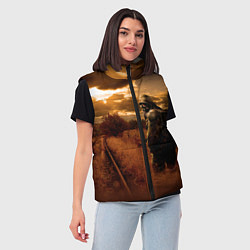 Женский жилет S.T.A.L.K.E.R: Older Soldier, цвет: 3D-красный — фото 2