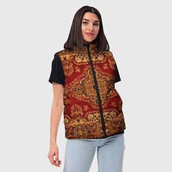 Женский жилет Человек-ковер, цвет: 3D-красный — фото 2