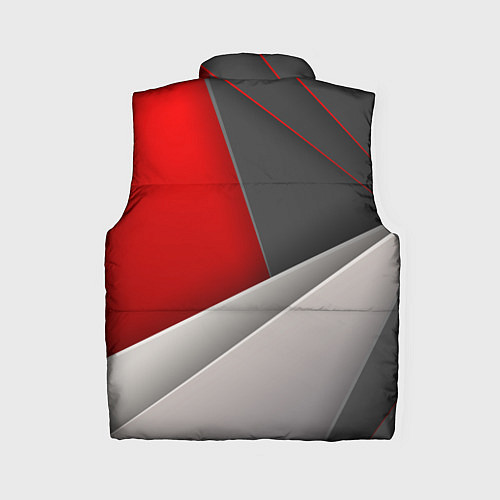 Женский жилет Lines / 3D-Красный – фото 2