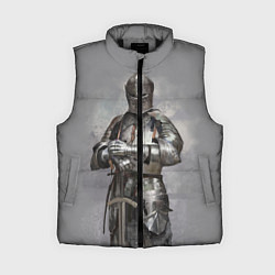 Женский жилет Рыцарь, цвет: 3D-черный
