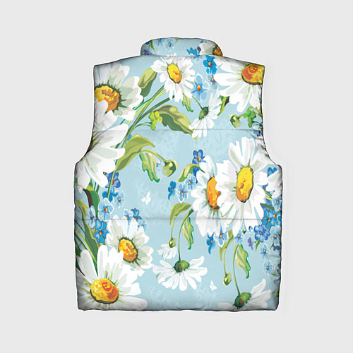 Женский жилет Ромашки / 3D-Красный – фото 2