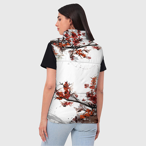 Женский жилет САКУРА / 3D-Красный – фото 4