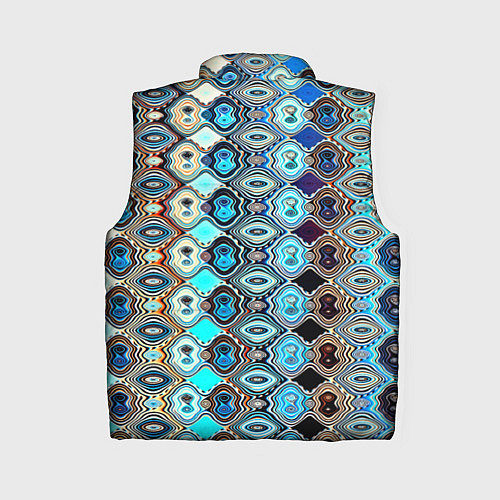 Женский жилет Psychedelic mosaica / 3D-Красный – фото 2