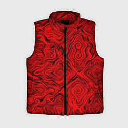 Женский жилет Tie-Dye red