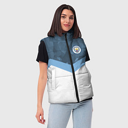 Женский жилет Manchester City FC: Sport, цвет: 3D-красный — фото 2