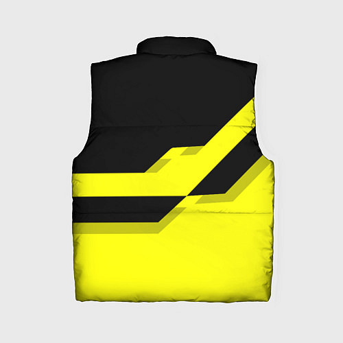 Женский жилет BVB FC: Yellow style / 3D-Черный – фото 2