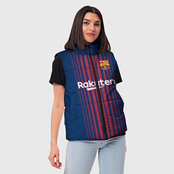 Женский жилет Barcelona FC: Neymar Home 17/18, цвет: 3D-красный — фото 2