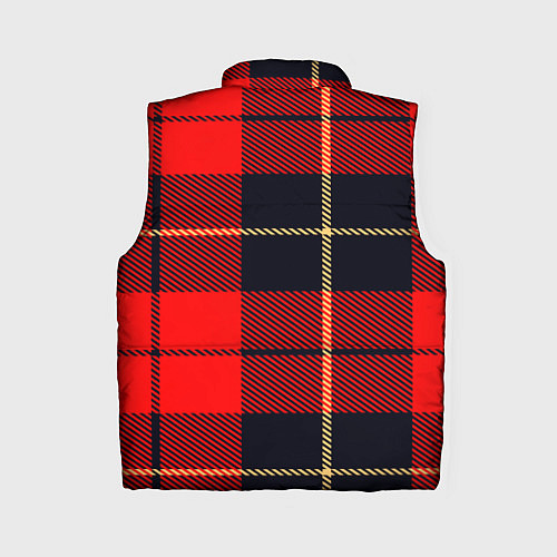 Женский жилет Клетка / 3D-Светло-серый – фото 2