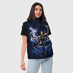 Женский жилет Drums, цвет: 3D-черный — фото 2