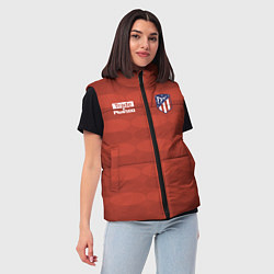 Женский жилет Atletico Madrid: Red Ellipse, цвет: 3D-светло-серый — фото 2